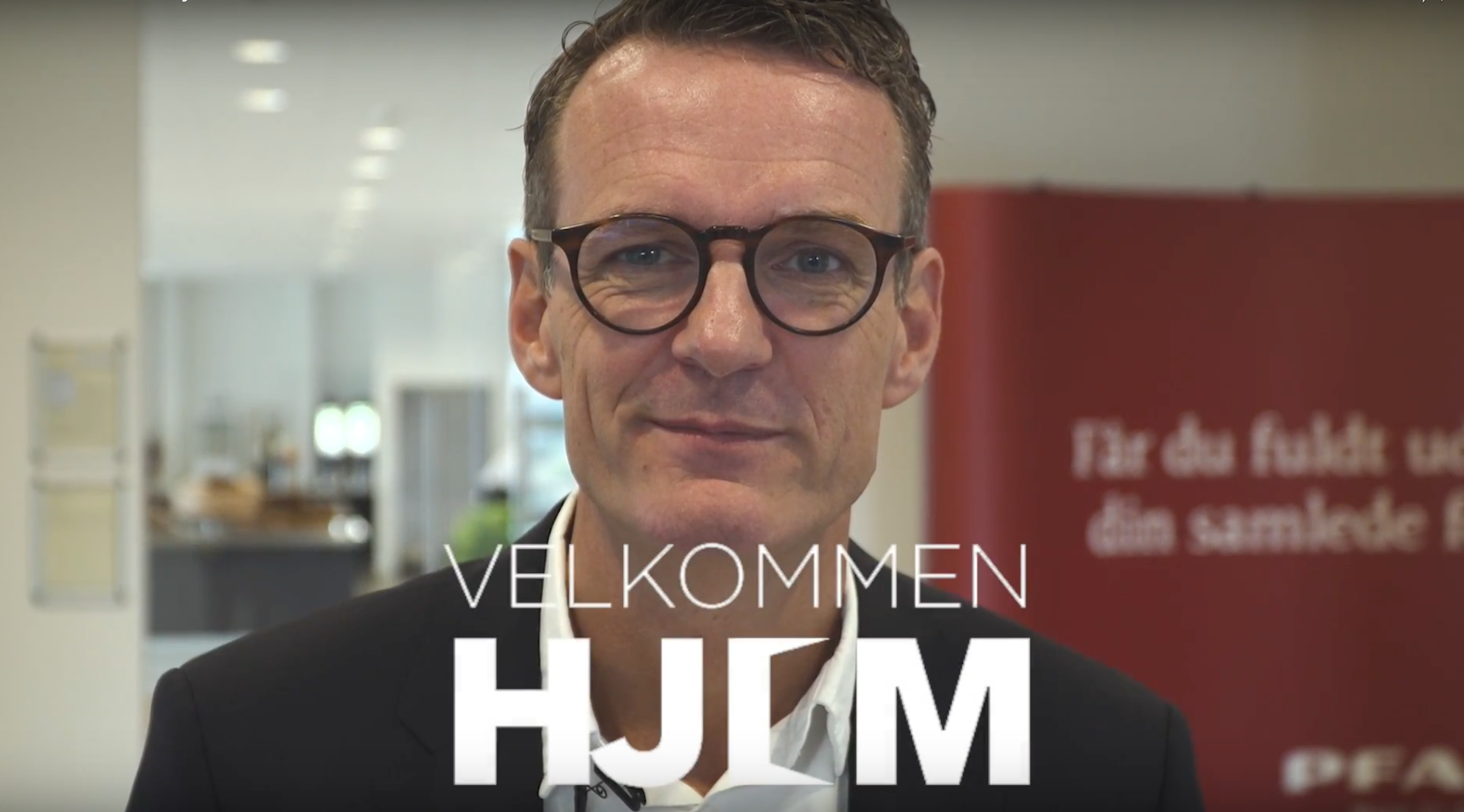Velkommen Hjem – Jens Peter Udsholt, PFA